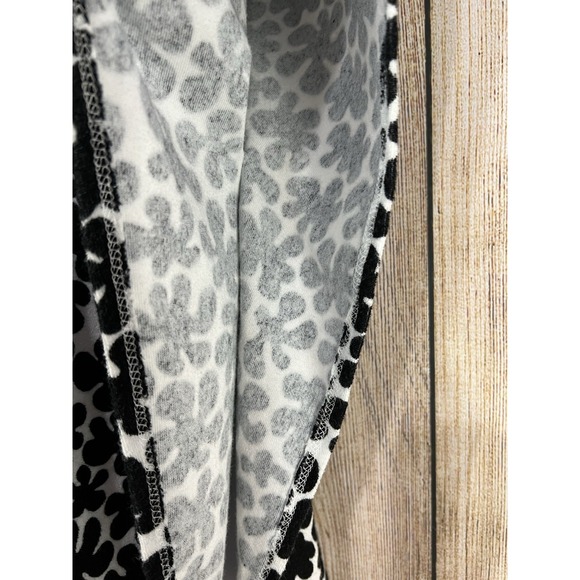Marimekko for Target Black White Swim Cover Up Poncho L/XL Terry Cloth Resort - Picture 4 of 6